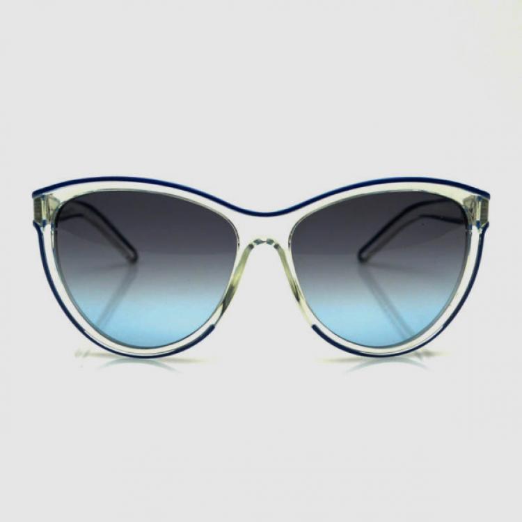 Pre Owned Chloé Transparent Blue CE622S Womens Sunglasses