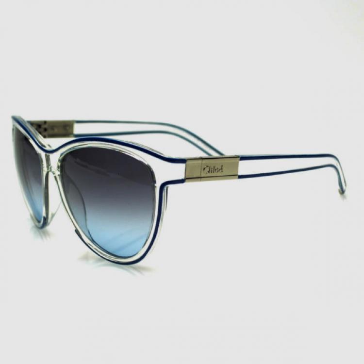 Pre Owned Chloé Transparent Blue CE622S Womens Sunglasses