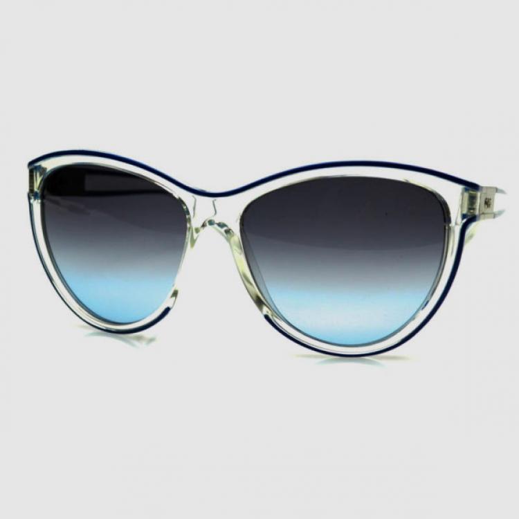 Pre Owned Chloé Transparent Blue CE622S Womens Sunglasses