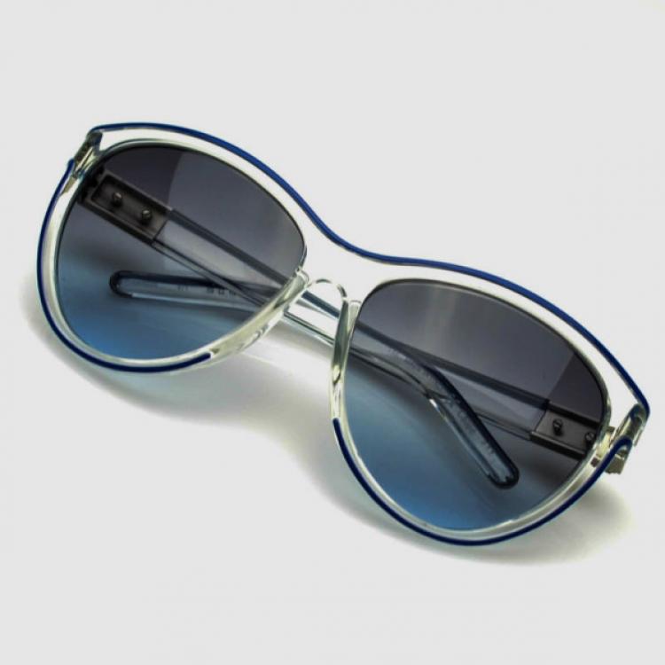 Pre Owned Chloé Transparent Blue CE622S Womens Sunglasses