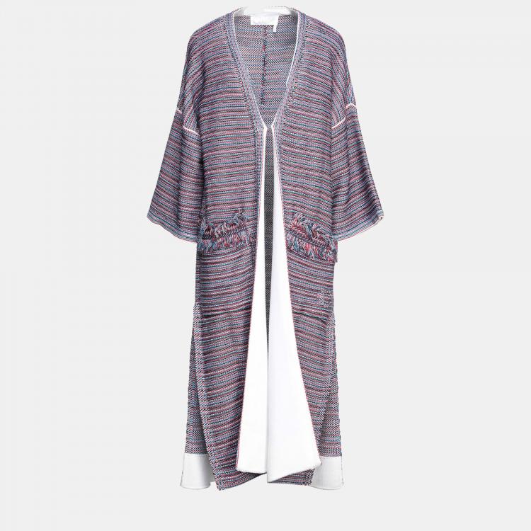 Pre Owned Chloe Polyester Overcoat M