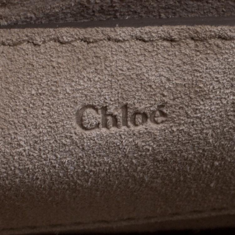 Pre Owned Chloe Navy Blue Leather Pixie Shoulder Bag