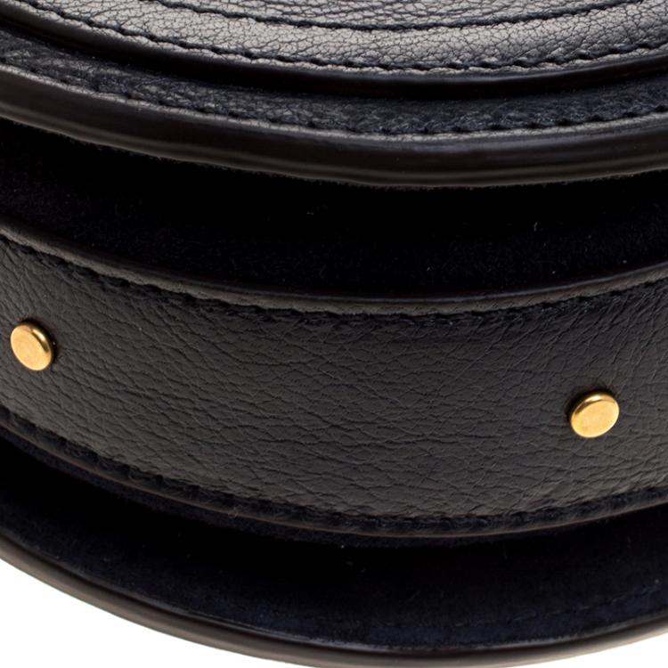 Pre Owned Chloe Navy Blue Leather Pixie Shoulder Bag