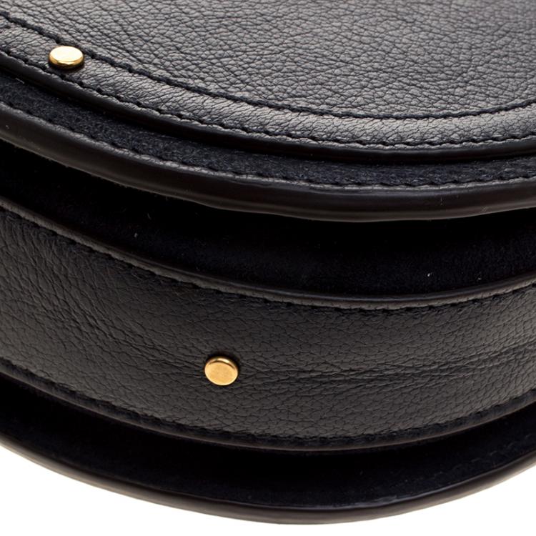 Pre Owned Chloe Navy Blue Leather Pixie Shoulder Bag