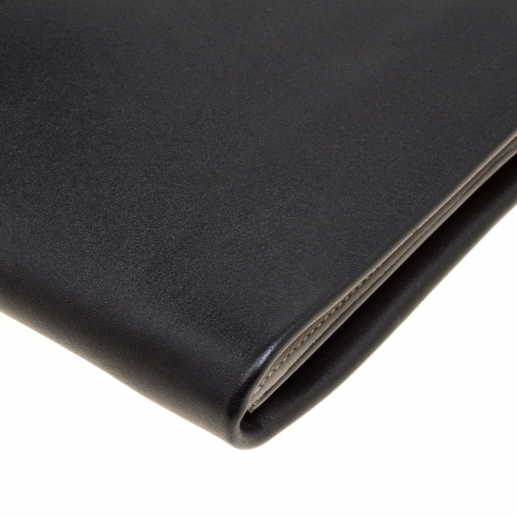 Pre Owned Chloe Black Leather Pochette 