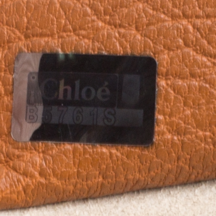 Pre Owned Chloe Brown Leather Medium Drew Shoulder Bag