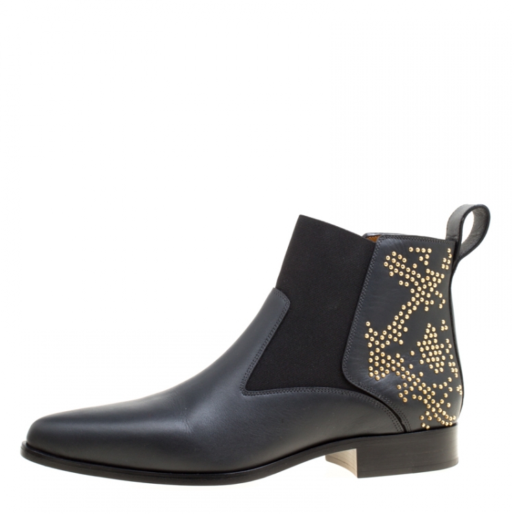 Studded toe outlet chelsea boots