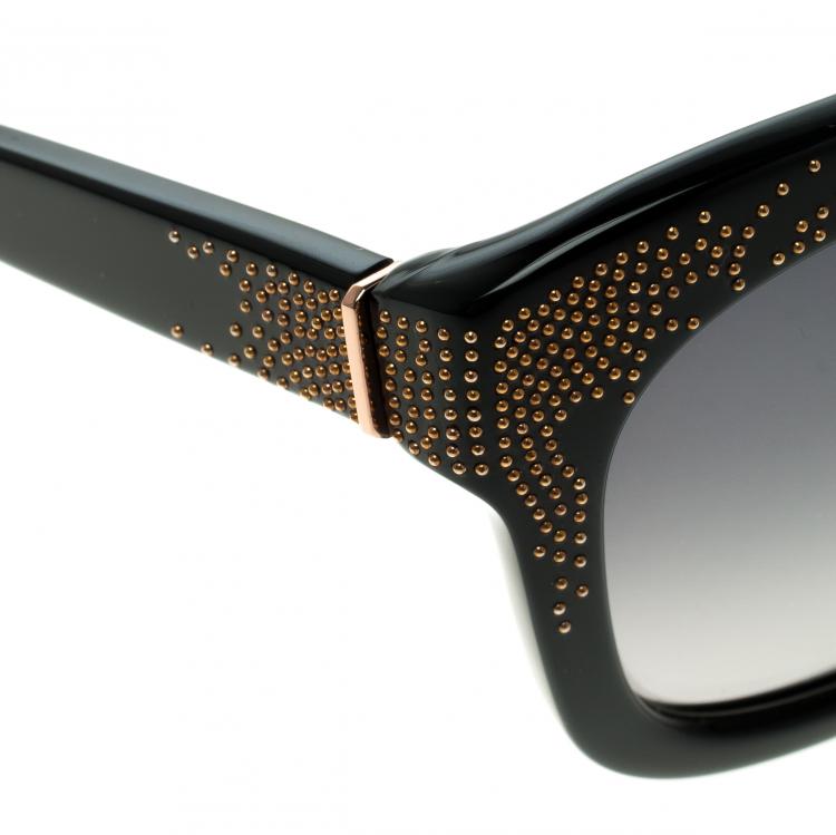 Pre Owned Chloe Black CE626S Cat Eye Sunglasses