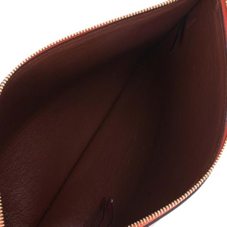 Pre Owned Chloe Two Tone Leather Ghost iPad Case