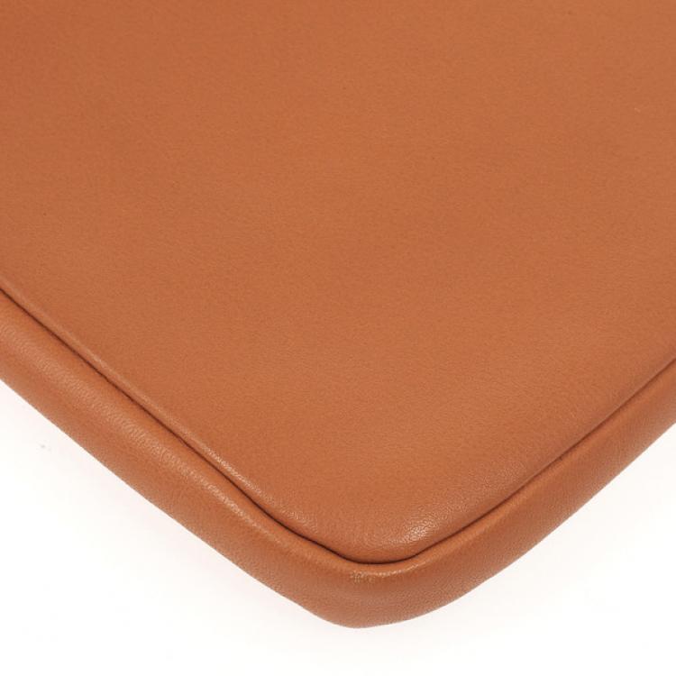 Pre Owned Chloe Orange Leather Eva iPad Cover