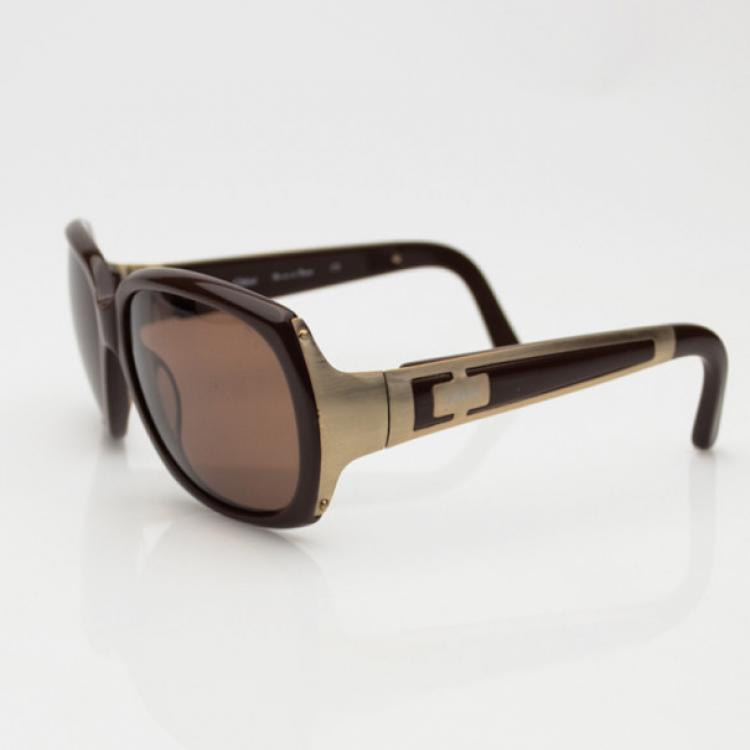 Pre Owned Chloe CL2125 Brown Sunglasses