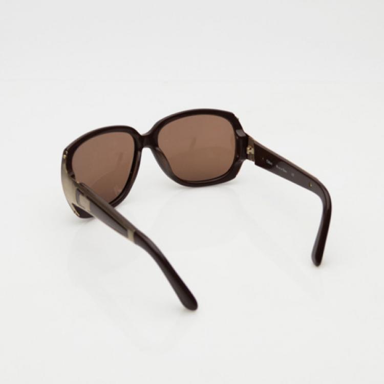 Pre Owned Chloe CL2125 Brown Sunglasses