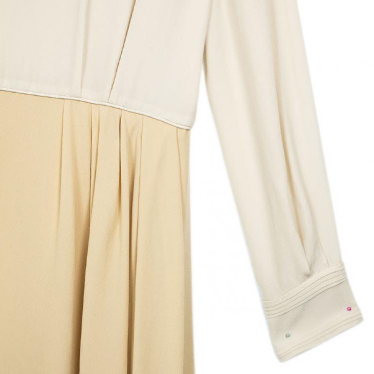 Pre Owned Chloe Two Toned Dress L