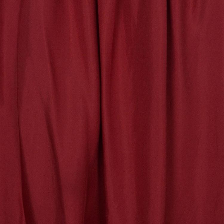 Pre Owned Chloe Asymmetrical Silk Midi Dress M