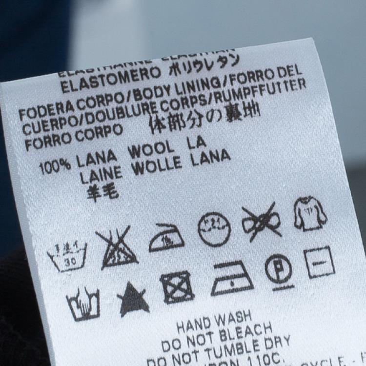 Pre Owned See by Chloe Black Lace Cotton Top M