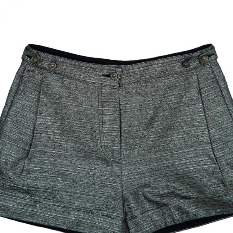 Pre Owned See by Chloe Metallic Shorts S