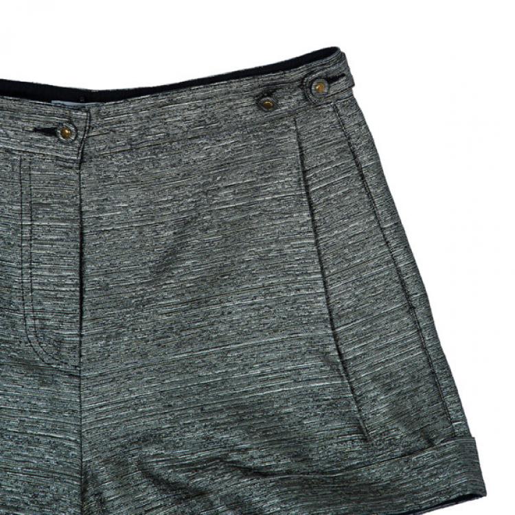 Pre Owned See by Chloe Metallic Shorts S