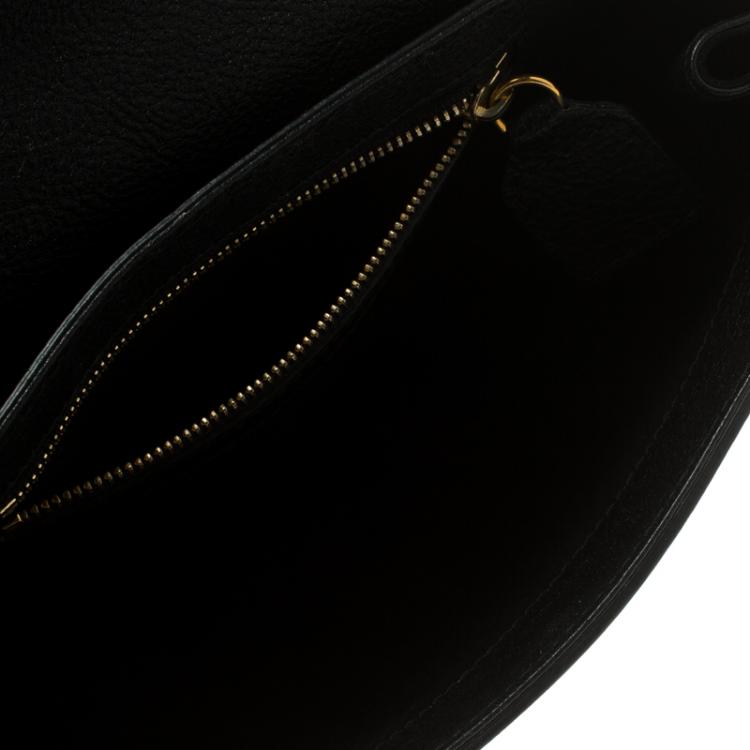 Pre Owned Chloe Black Leather Crossbody Bag