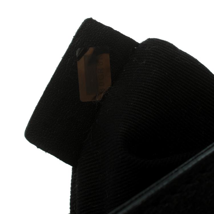 Pre Owned Chloe Black Leather Crossbody Bag