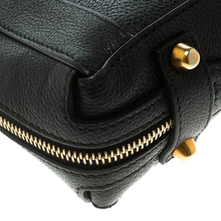 Pre Owned Chloe Black Leather Crossbody Bag