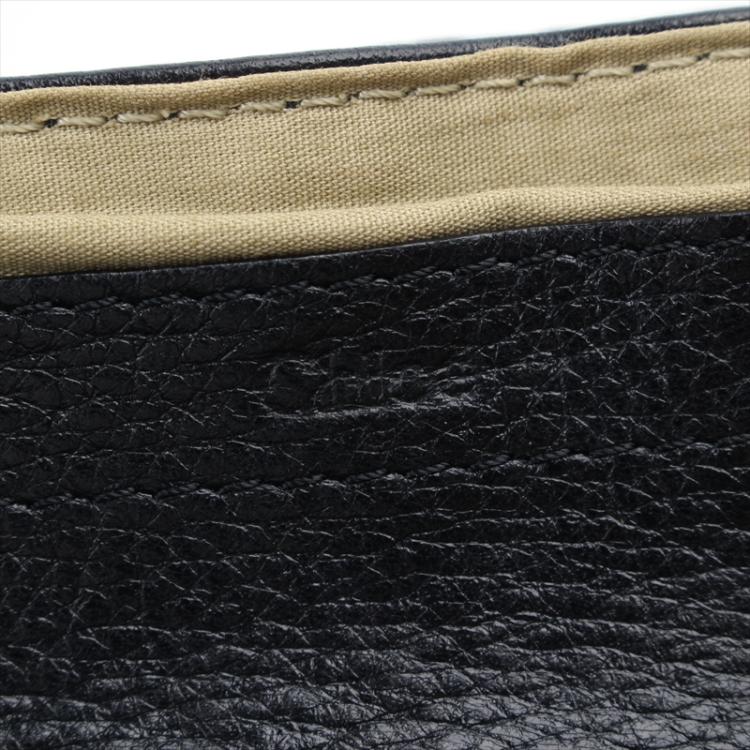 Pre Owned Chloe Black Leather Lily Shoulder Bag