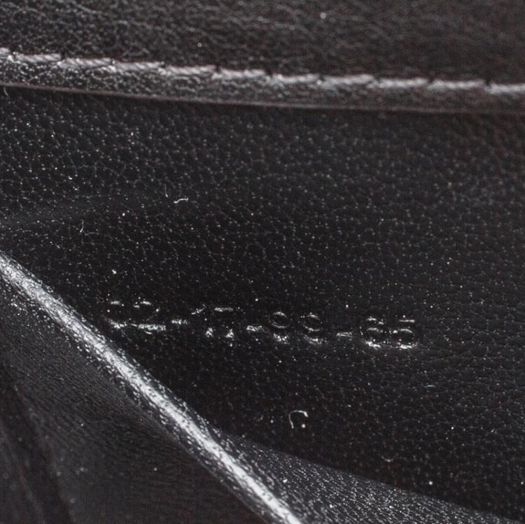 Pre Owned Chloe Black Leather Small Nile Minaudière Crossbody Bag