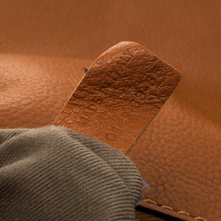 مملوكة مسبقًا Chloe Cognac Leather Medium Marcie Satchel