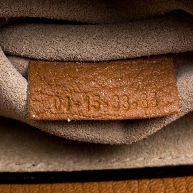 Pre Owned Chloe Copper Leather Medium Drew Shoulder Bag