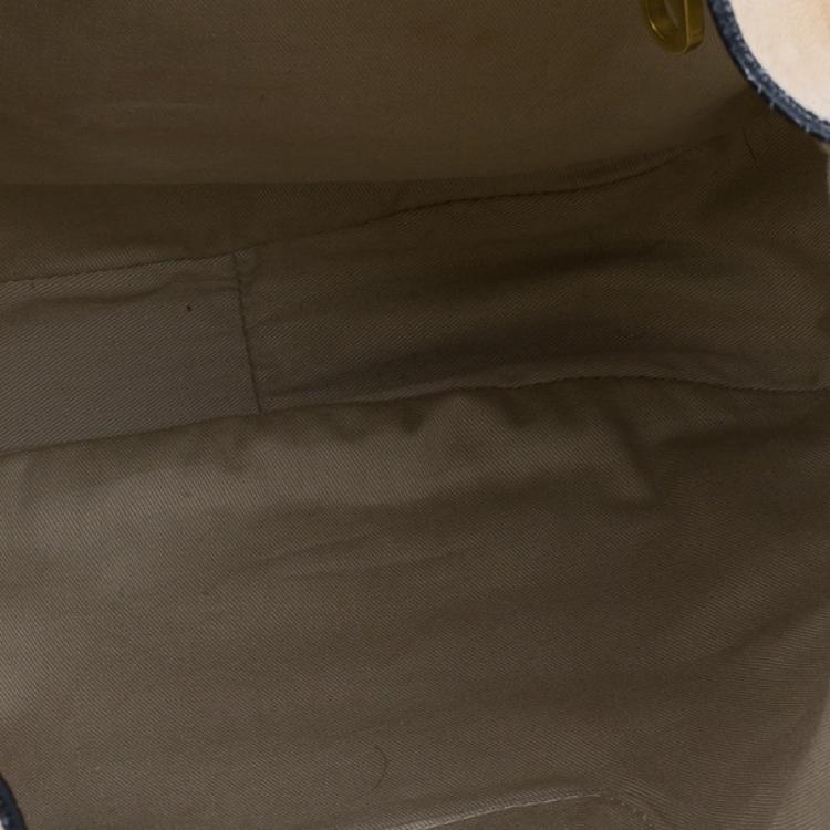 Pre Owned حقيبة كتف كلوي مارسي جلد كريمي