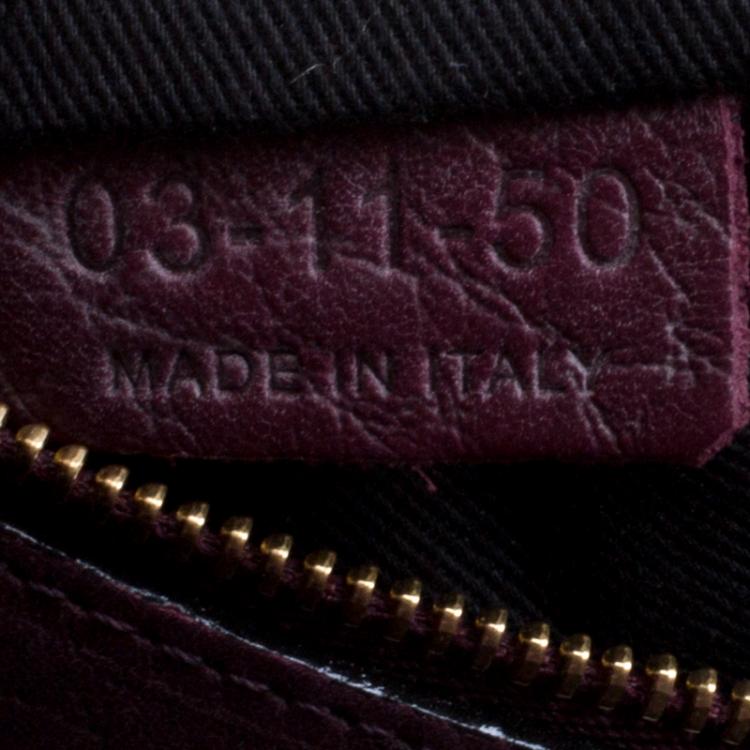 Pre Owned Chloe Purple Pebbled Leather Medium Sally Flap Shoulder Bag