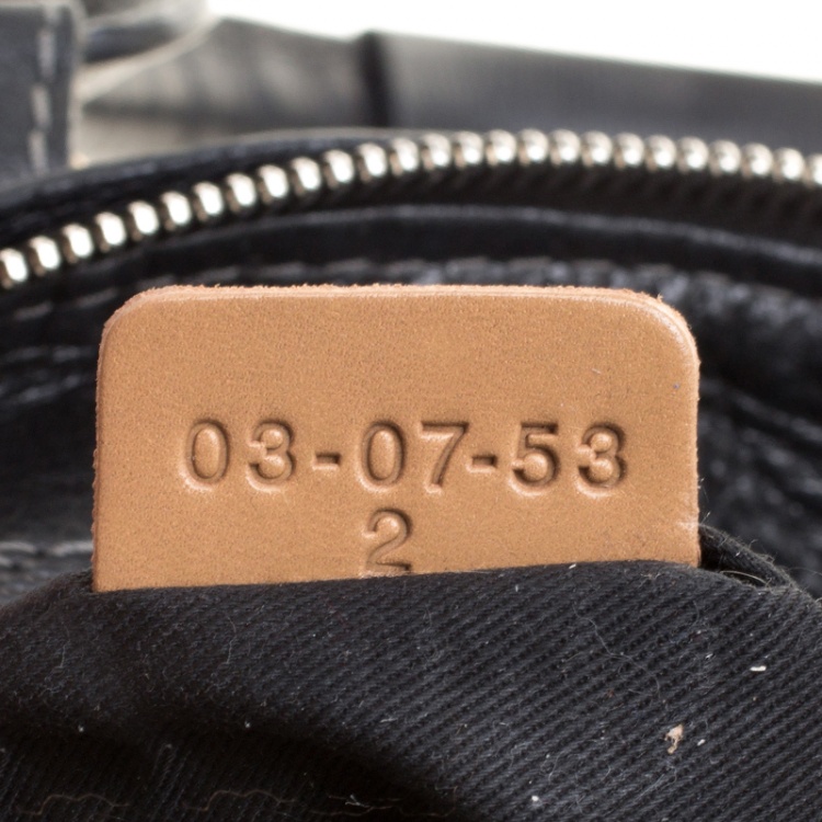 Pre Owned Chloe Black Leather Paddington Capsule Satchel 