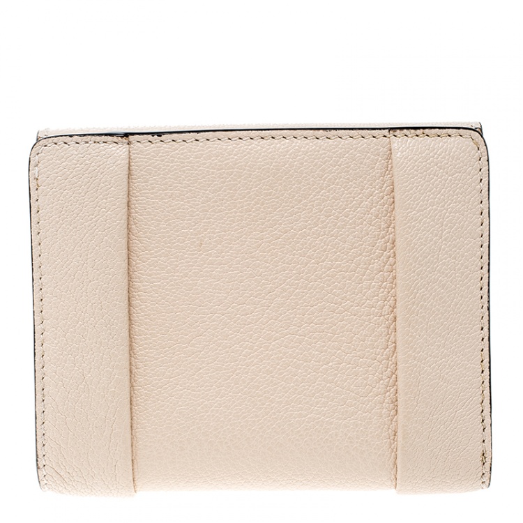 Pre Owned Chloe Blush Pink Leather Wallet