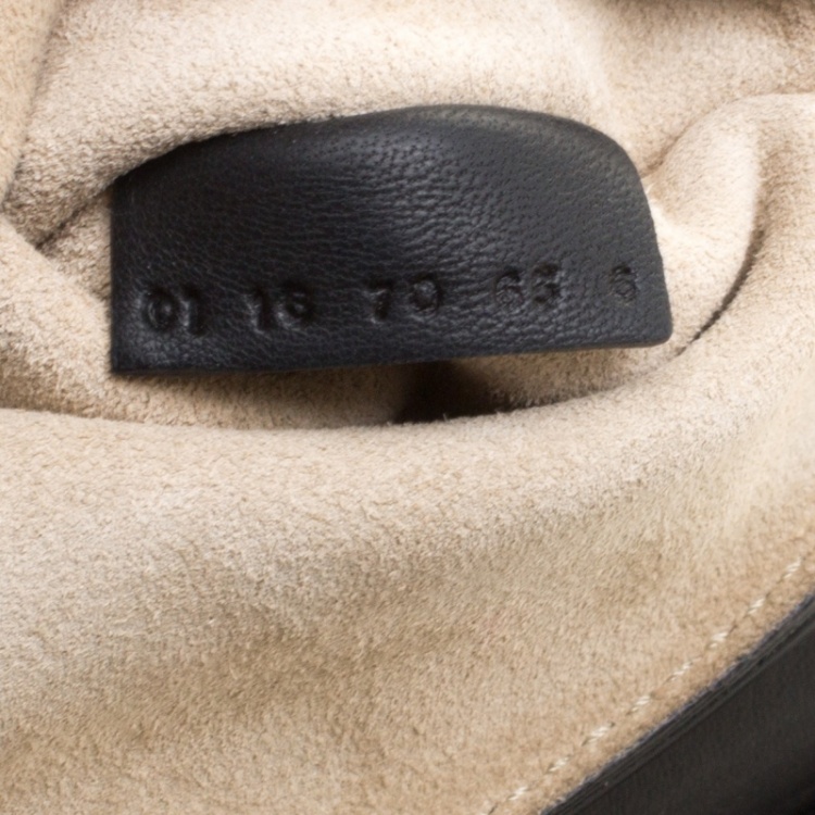مملوكة مسبقًا Chloe Black Leather Small Drew Shoulder Bag