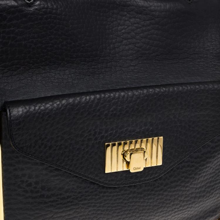 Pre Owned Chloe Large 'Sally' Front Pocket Tote