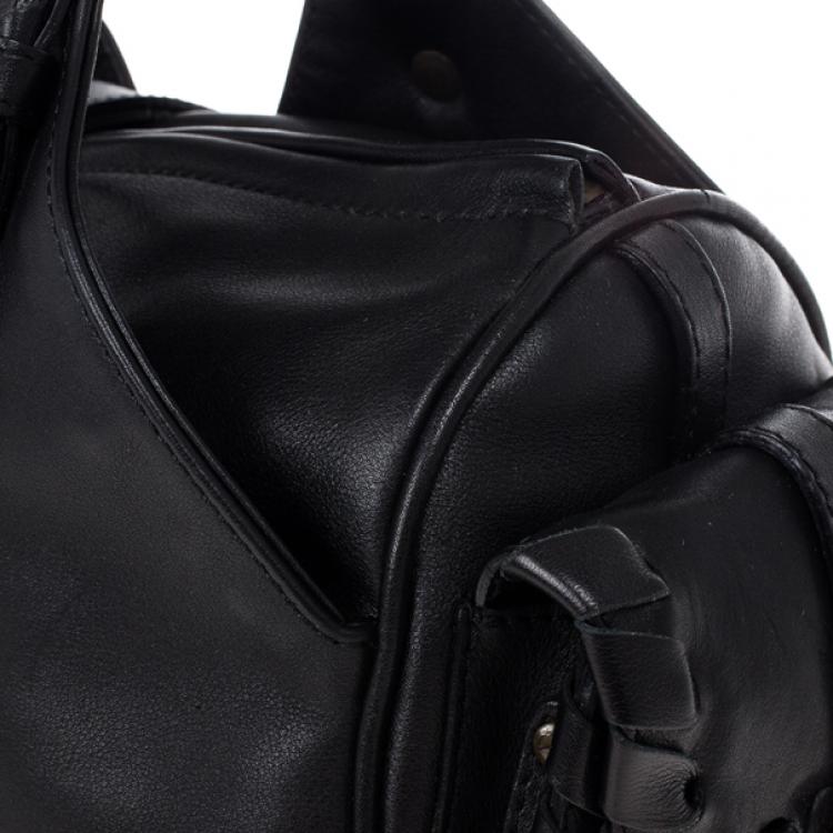 Pre Owned Chloe Black Leather Silverado Bag