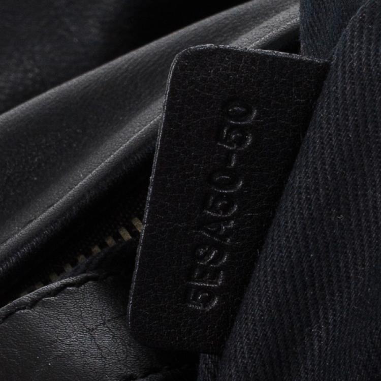 Pre Owned Chloe Black Leather Silverado Bag