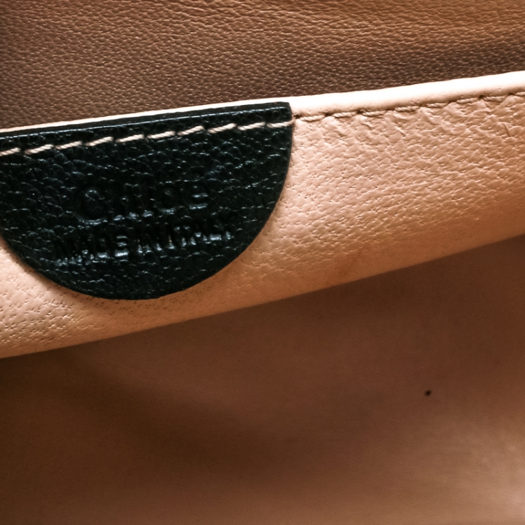 مملوكة مسبقًا Chloe Black Leather Small Elsie Shoulder Bag