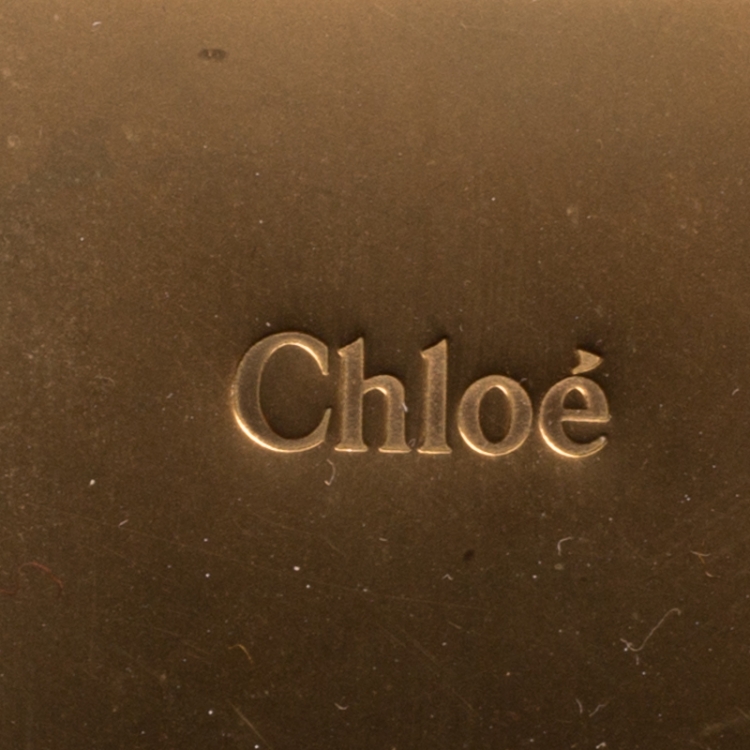 Pre Owned Chloe Black Leather Paddington Dome Satchel