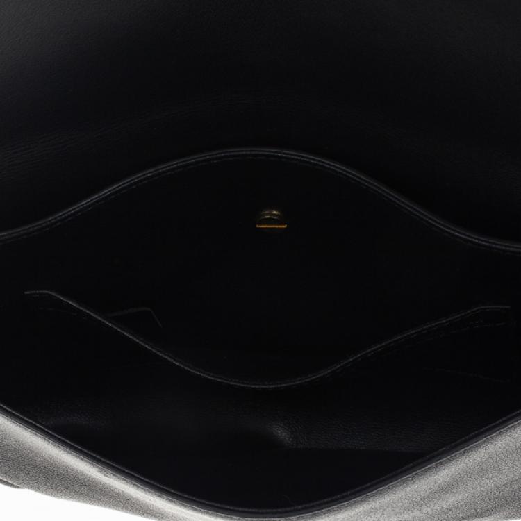 Pre Owned Chloe Black Amelia Leather Clutch