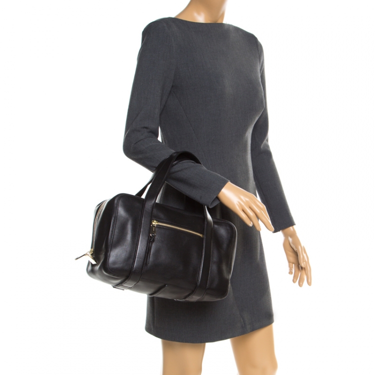 Chloe Black Leather Madeleine Bowler Bag Chloe TLC