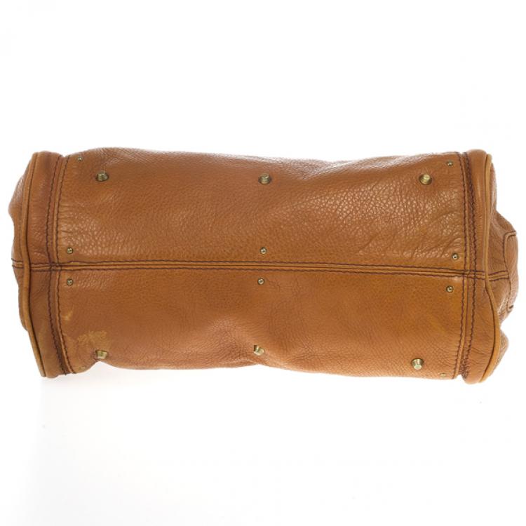 Pre Owned Chloe 'Paddington' Leather Satchel