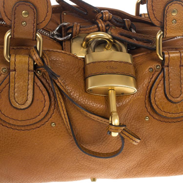 Pre Owned Chloe 'Paddington' Leather Satchel