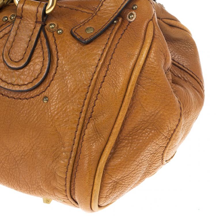 Pre Owned Chloe 'Paddington' Leather Satchel