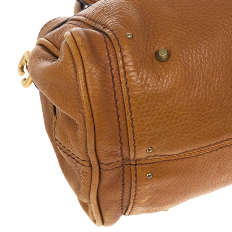 Pre Owned Chloe 'Paddington' Leather Satchel