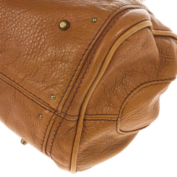 Pre Owned Chloe 'Paddington' Leather Satchel