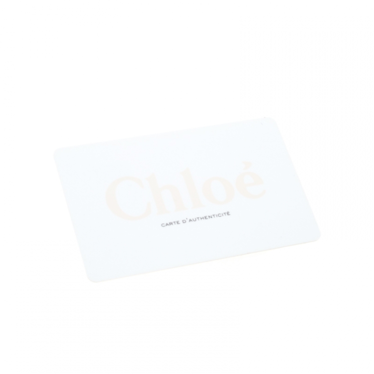 Pre Owned Chloe Tri Color Leather Medium Clare Shoulder Bag