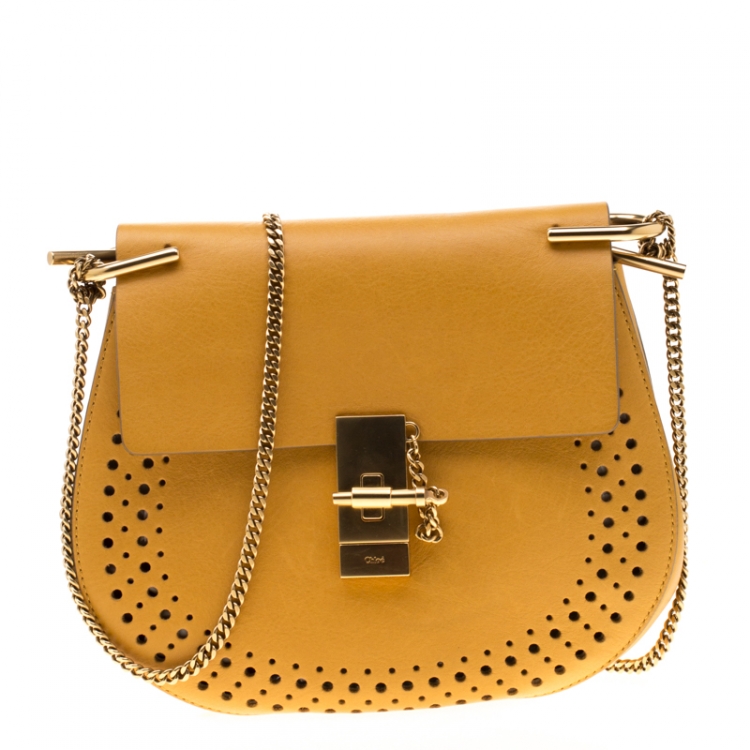 chloe mustard bag