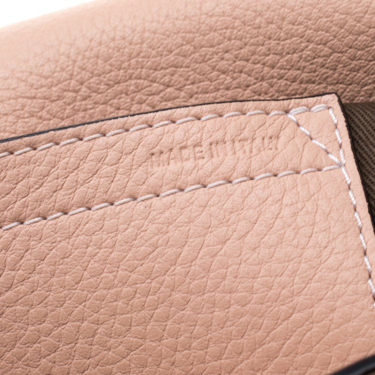 Pre Owned Chloe Blush Pink Leather Medium Marcie Crossbody Bag