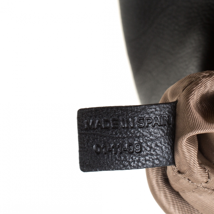 مملوكة مسبقًا Chloe Black Leather Elsie Shoulder Bag