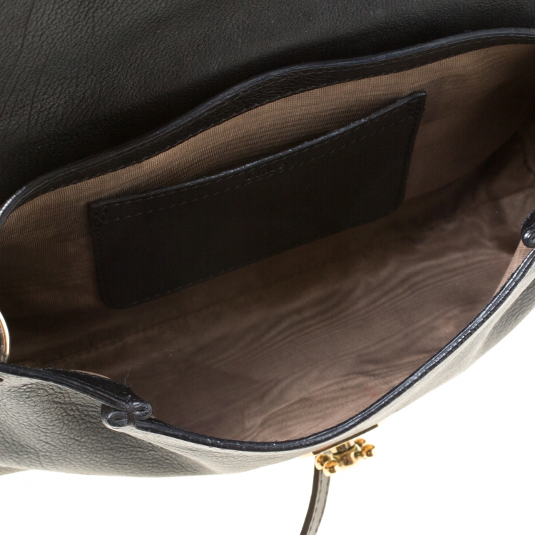 مملوكة مسبقًا Chloe Black Leather Elsie Shoulder Bag
